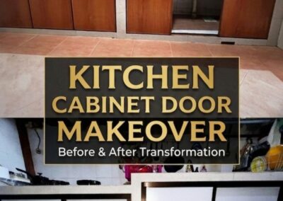 Kitchen Cabinet Door Makeover