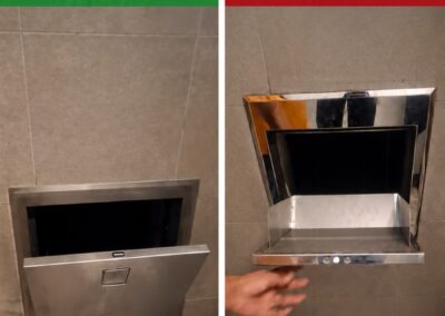 Rubbish Chute Hopper Replacement